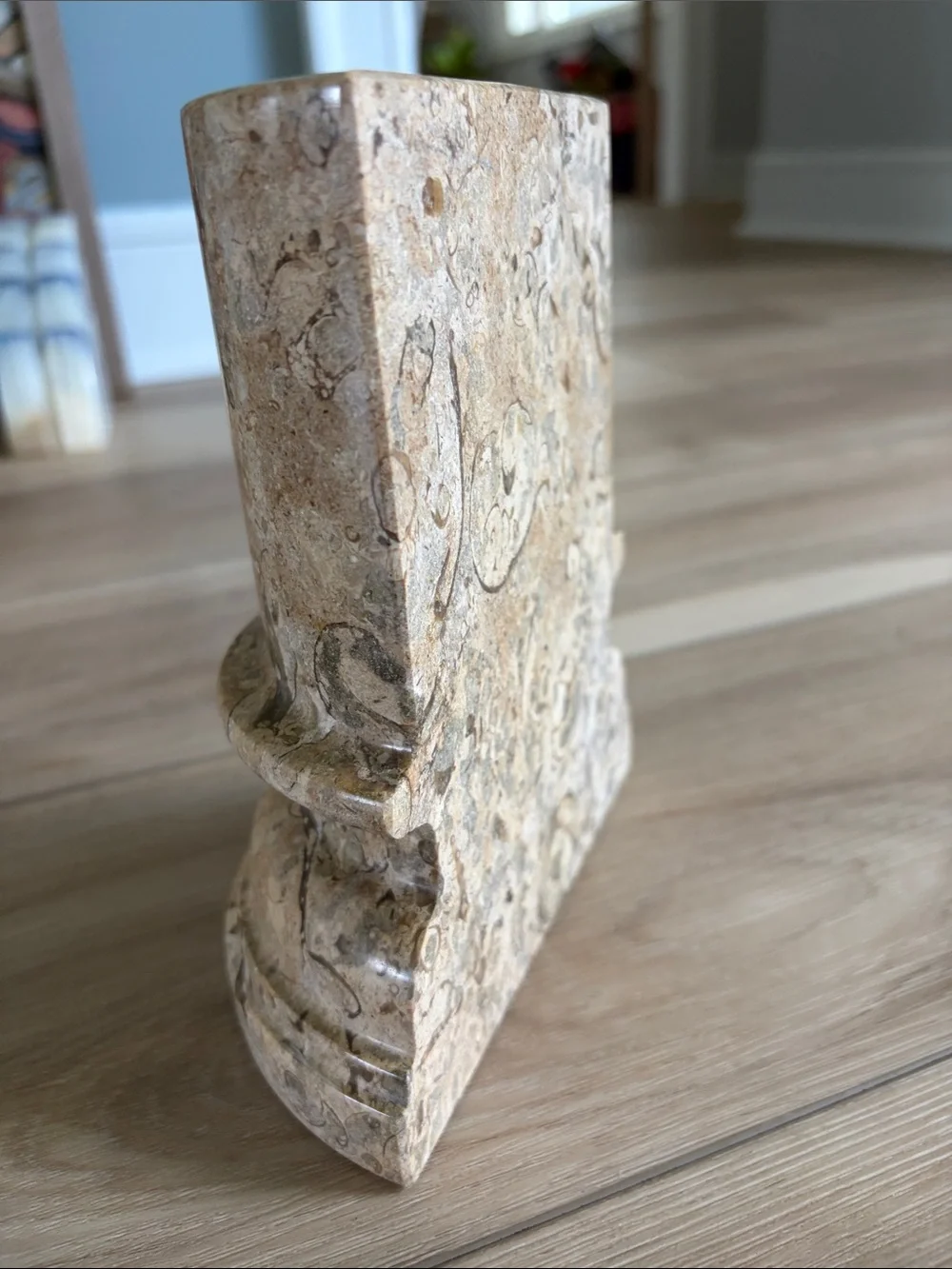 Vintage Granite Decorative Bookends